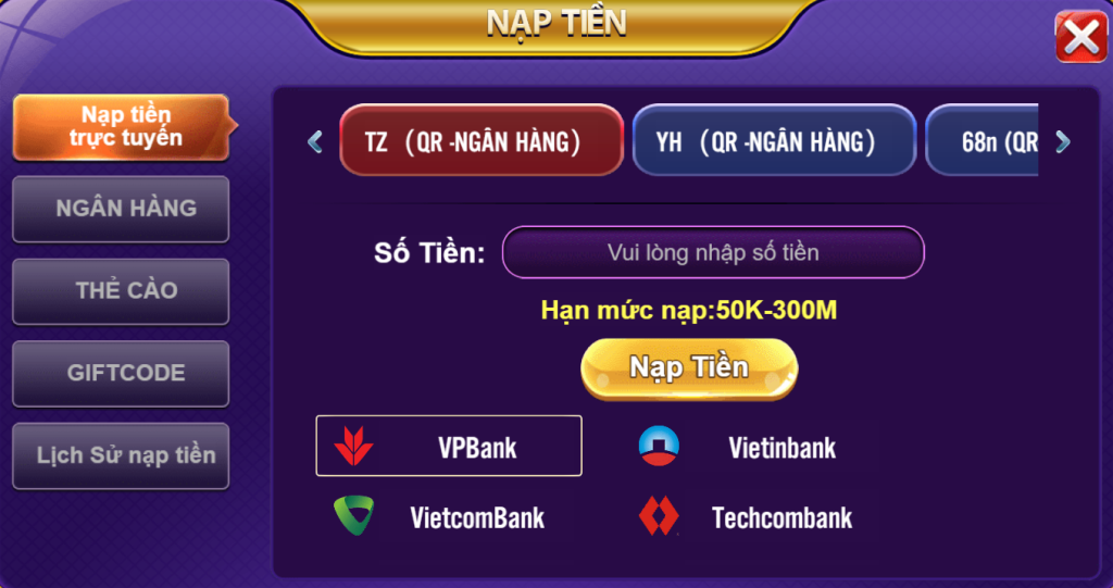 Khám phá chính sách bảo mật tại 68gb mà anh em nên biết 3 Chính sách bảo mật của 68gb về nạp - rút tiền
