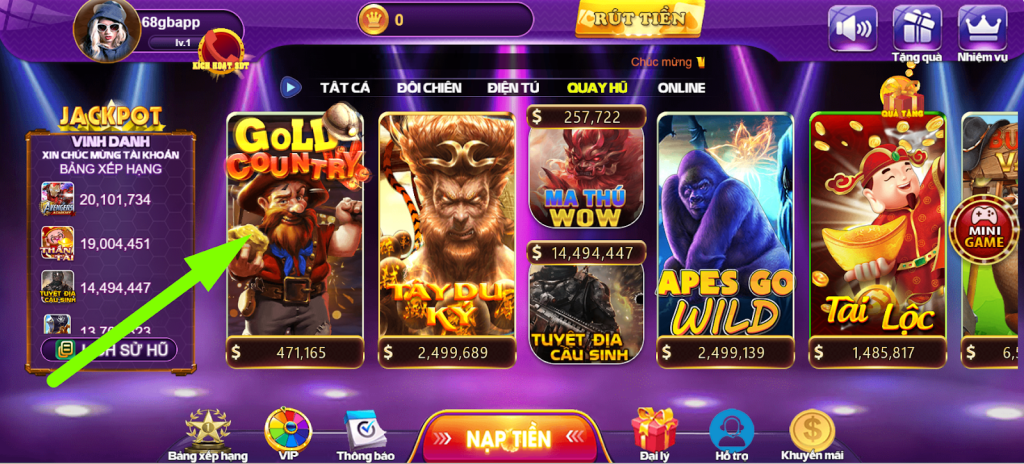 Gold Country 68gb là game gì? Có điểm gì hấp dẫn? 1 Game Gold Country 68gb