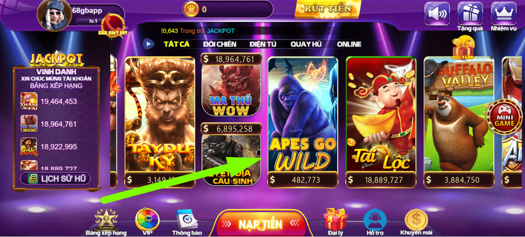 Hướng dẫn chơi Apes Go Wild 68gb chi tiết nhất 1 Giới thiệu sơ lược về Apes Go Wild 68gb