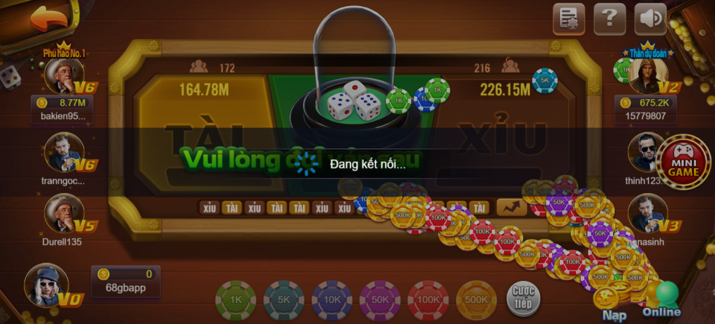 Cách chơi game Tài xỉu 68gb ăn nhanh, thắng lớn 2 Cách chơi tài xỉu tại 68gb đơn giản