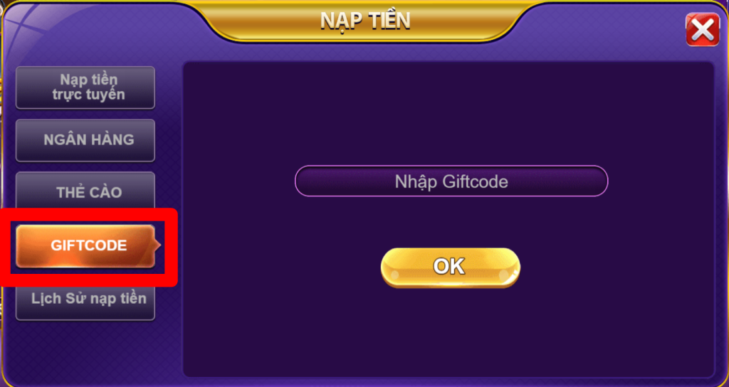 Nạp tiền 68gb - Hướng dẫn chi tiết nhất 8 Nạp tiền 68gb bằng Giftcode