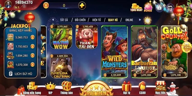 Wild Monsters 68gb - Quay thưởng hấp dẫn nhận ngay quà khủng 5 Sức hút của Wild Monsters 68gb