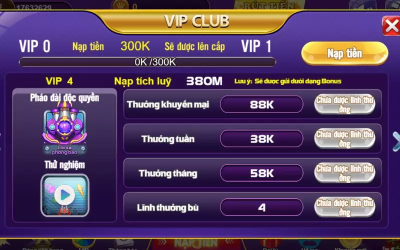 Chế độ vip 68gb - Khám phá ưu đãi độc quyền chỉ có tại cổng game 6 Chính sách game bài 68 vip 4