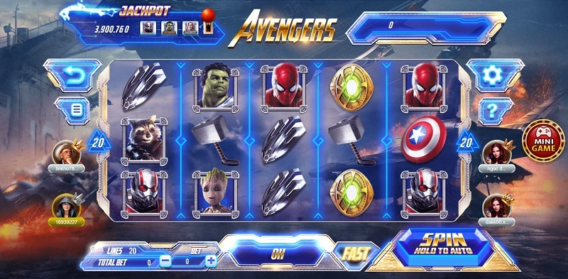 Avengers 68gb - Slot game thu hút mọi bet thủ tham gia cá cược 7 Chọn mức cược phù hợp tham gia cá cược game avengers 68gamebai