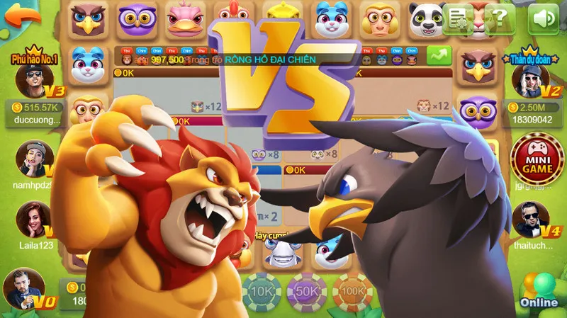 Phi cầm tẩu thú 68gb - Siêu phẩm game bài cực kỳ thử thách 3 Luật chơi siêu đơn giản của phi cầm tẩu thú 68gamebai