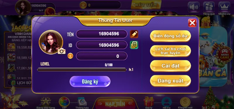Ưu nhược điểm 68gb - Đánh giá khách quan, chi tiết nhất 6 Người chơi chọn mục “đăng ký” để điền thông tin cá nhân